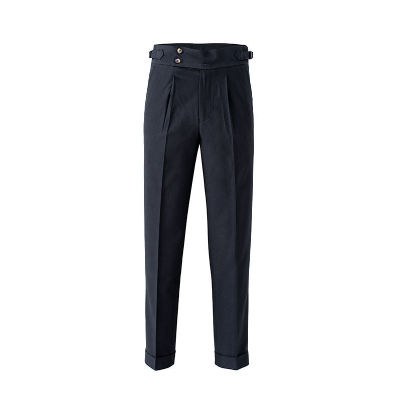 Side-Tab Trousers