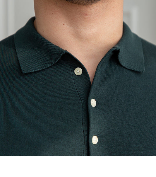 Solid Colour Polo Shirt