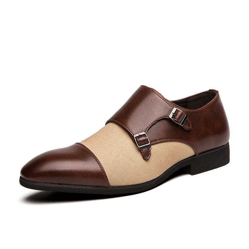 Calf Leather Double Monk Straps