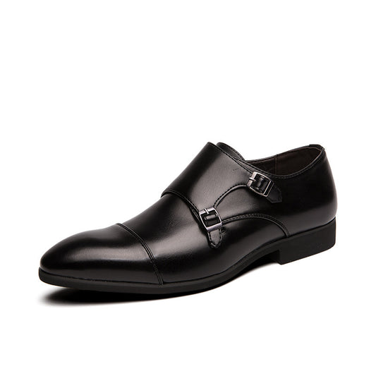 Calf Leather Double Monk Straps