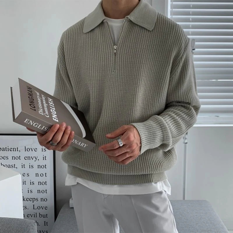 Quarter-Zip Sweater