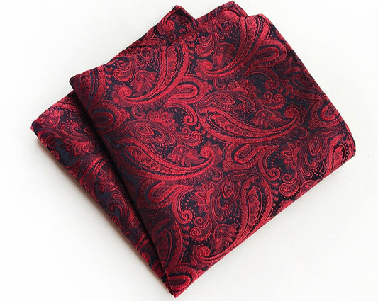 Paisley Pattern Pocket Square